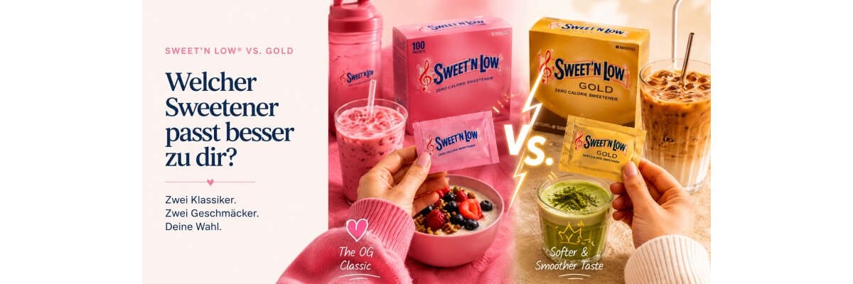 Sweet’N Low – Die ikonische Zero Sugar Süße für deinen Alltag - Sweet’N Low – Die ikonische Zero Sugar Süße für deinen Alltag