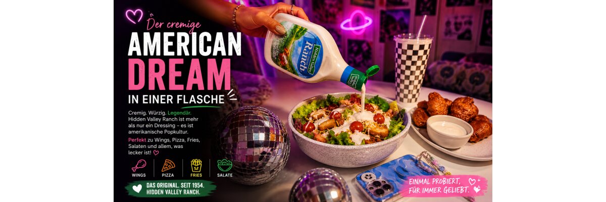 Hidden Valley Ranch – Die amerikanische Kultsauce, die jeder probieren muss - Hidden Valley Ranch kaufen – Das originale US Ranch Dressing | American Snacks Shop