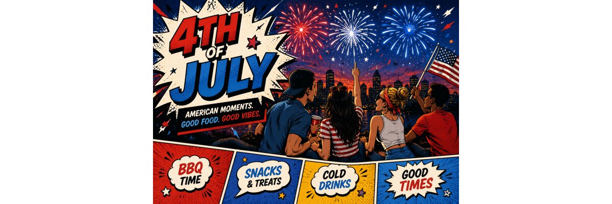 4th of July: Amerikanische Traditionen, Geschichte und echter US-Geschmack - 4th of July: Amerikanische Traditionen &amp; US-Food | American Food Kings