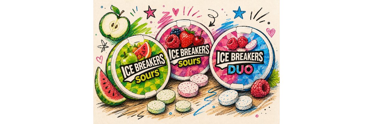 ICE BREAKERS: Die Kult-Minzpastillen aus den USA - ICE BREAKERS Minzpastillen aus den USA | American Food Kings