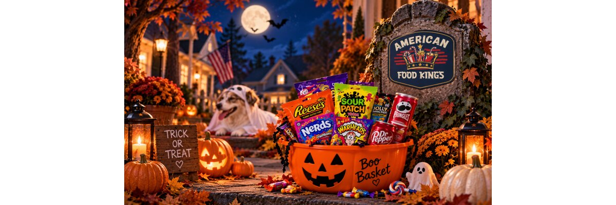 Halloween in den USA: Trick or Treat, Boo Baskets &amp; American Candy 🎃 - Halloween in den USA 🎃 Boo Baskets, Candy &amp; Traditionen