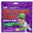Big League Chew Bubble Gum Ground Ball Grape