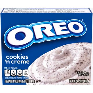 Jell-O Instant Pudding Oreo Cookies n Creme