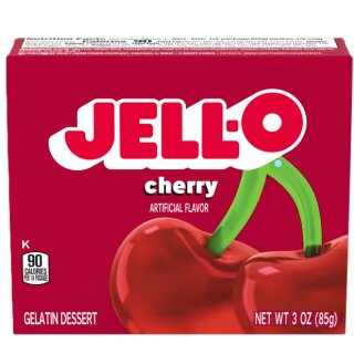 Jell-O Cherry 3oz