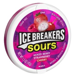 Ice Breakers Sours Mixed Berry 42g