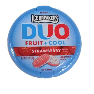 Ice Breakers Duo Mints Strawberry
