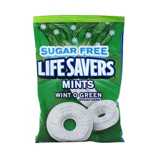 Life Savers Wint-O-Green Sugar Free Peg Bag