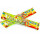 Airheads Xtremes Sour Belts Rainbow Berry