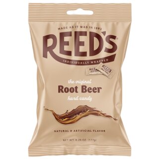 Reeds Root Beer Candy Peg Bag 6.25oz