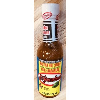 El Yucateco Sauce XXX Hot Habanero 4oz