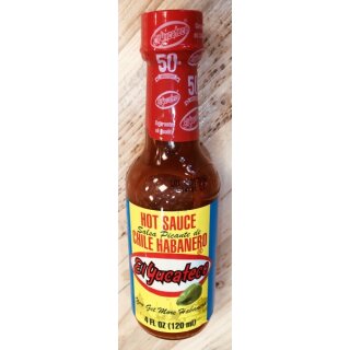 El Yucateco Sauce Red Habanero Hot 4oz