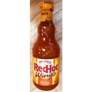 Franks Red Hot Wings Sauce Buffalo 12oz.