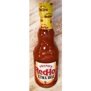 Franks Xtra Hot Sauce 12oz.