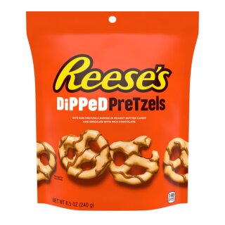 Reeses Dipped Pretzels Big Bag 8.5oz