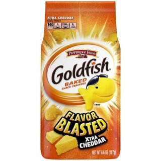 Pepperidge Farm Goldfish Flavor Blasted Xtra Cheddar