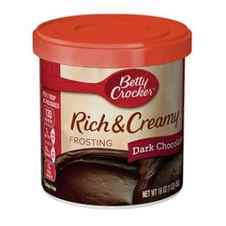 Betty Crocker Rich & Creamy Dark Chocolate Frosting