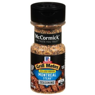 McCormick Grill Mates Montreal Steak Seasoning Less Sodium