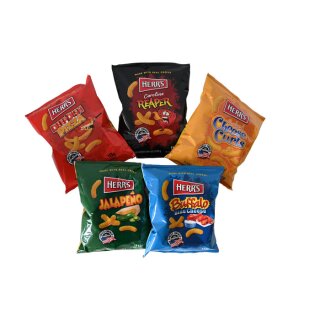 Herrs Cheese Curls Bundle 5 bags