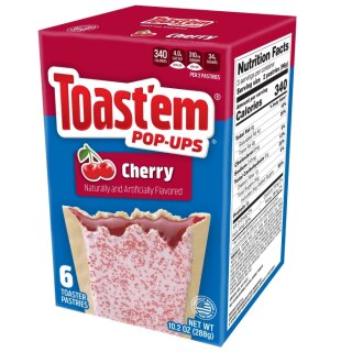 Toastem Pop-Ups Frosted Cherry