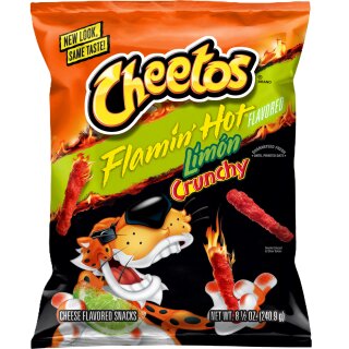 Frito-Lay Käsesnack Flamin Hot Limon Crunchy 8 oz.