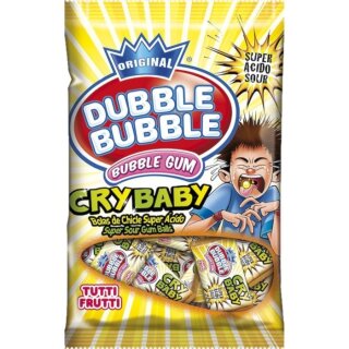 Dubble Bubble Cry Baby Super Sour Bubble Gum 85g