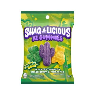 SHAQ-A-LICIOUS Sour Gummies