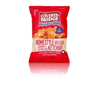 Covered Bridge Ketchup Chips 170g - MHD 04.05.2026