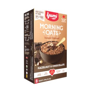 Yumi Instant Oats Hazelnut & Chocolate 8x33g