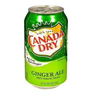Canada Dry Ginger Ale - MHD 07.10.2025