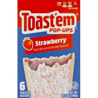 Toastem Pop-Ups Frosted Strawberry