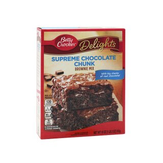 Betty Crocker Supreme Chocolate Chunk Brownie Mix - MHD erreicht