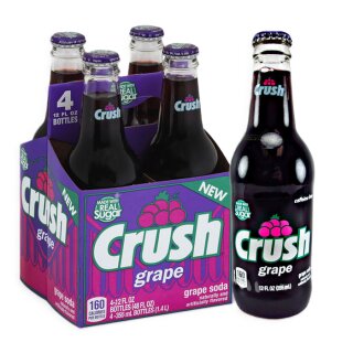 Crush Grape Soda Bottle 4-Pack - MHD 02.03.2026