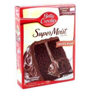 Betty Crocker Devils Food Cake Mix - MHD 26.01.2026