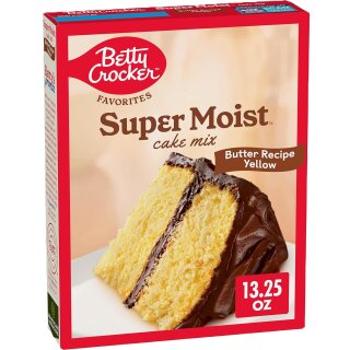 Betty Crocker Butter Recipe Yellow Cake Mix - MHD 03.03.2026