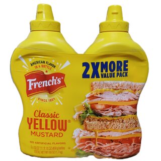 Frenchs Classic Yellow Mustard Doppelpack